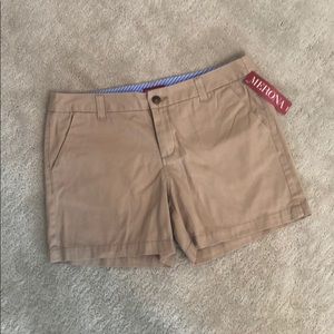 LAST CHANCE NWT tan Merona Shorts, size 10